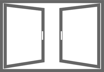 Casement Windows - Double Glazed Design